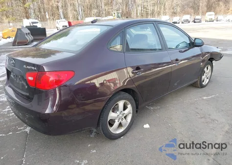 2008 Hyundai Elantra Gls/Se из США, поврежденный, VIN KMHDU46D58U406721